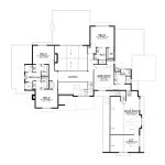 CHD-2502 Beach House Plan – Second Floor Plan