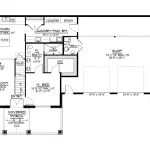 CHD-25108 Barndominium House Plan – First Floor Plan