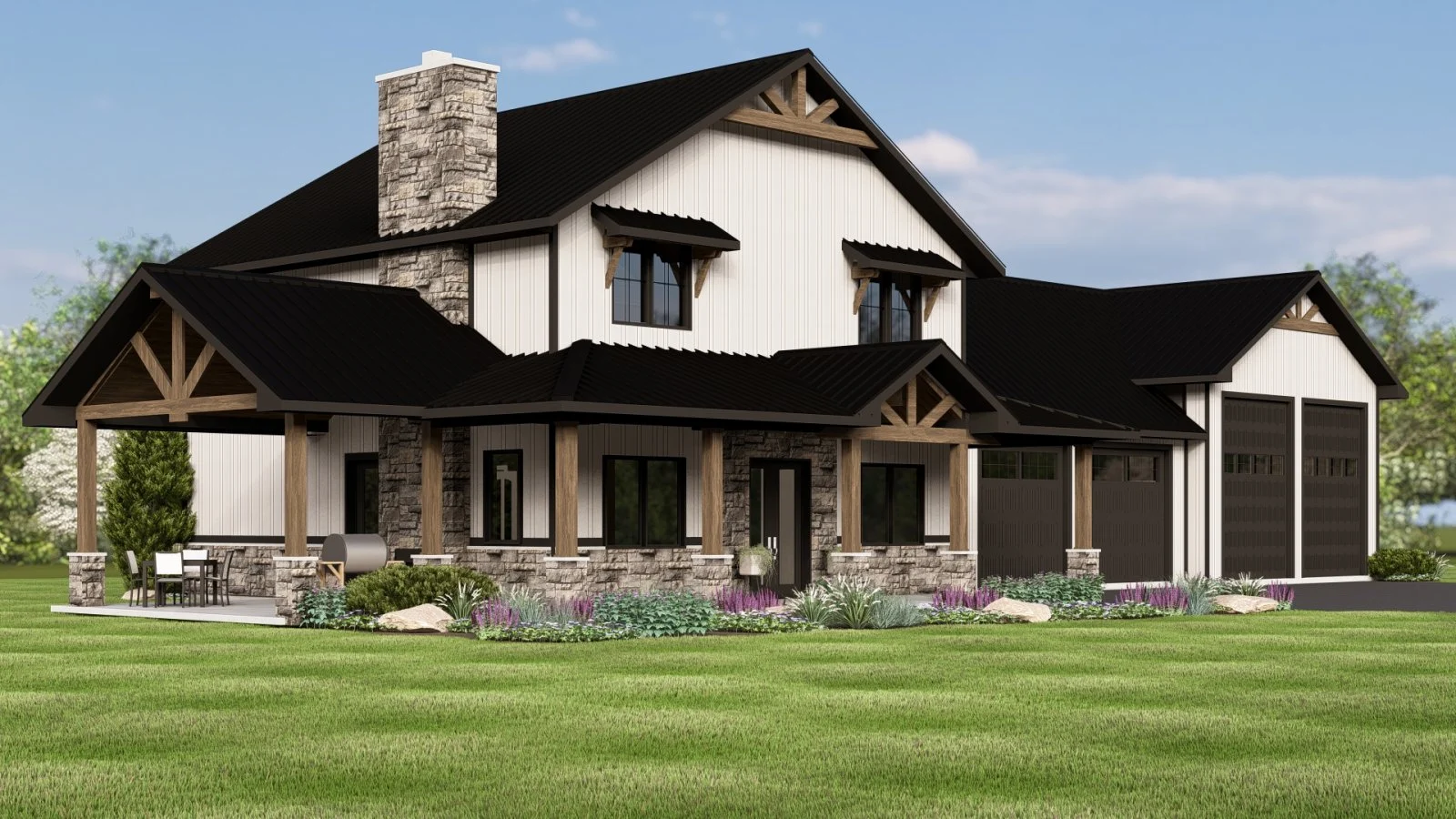 CHD-25108 Barndominium House Plan – Photo 4