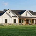 CHD-25113 Cottage House Plan – Front Elevation
