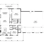 CHD-25122 Beach House Plan – First Floor Plan