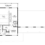 CHD-25122 Beach House Plan – Second Floor Plan