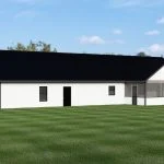 CHD-25132 Barndominium House Plan – Photo 2