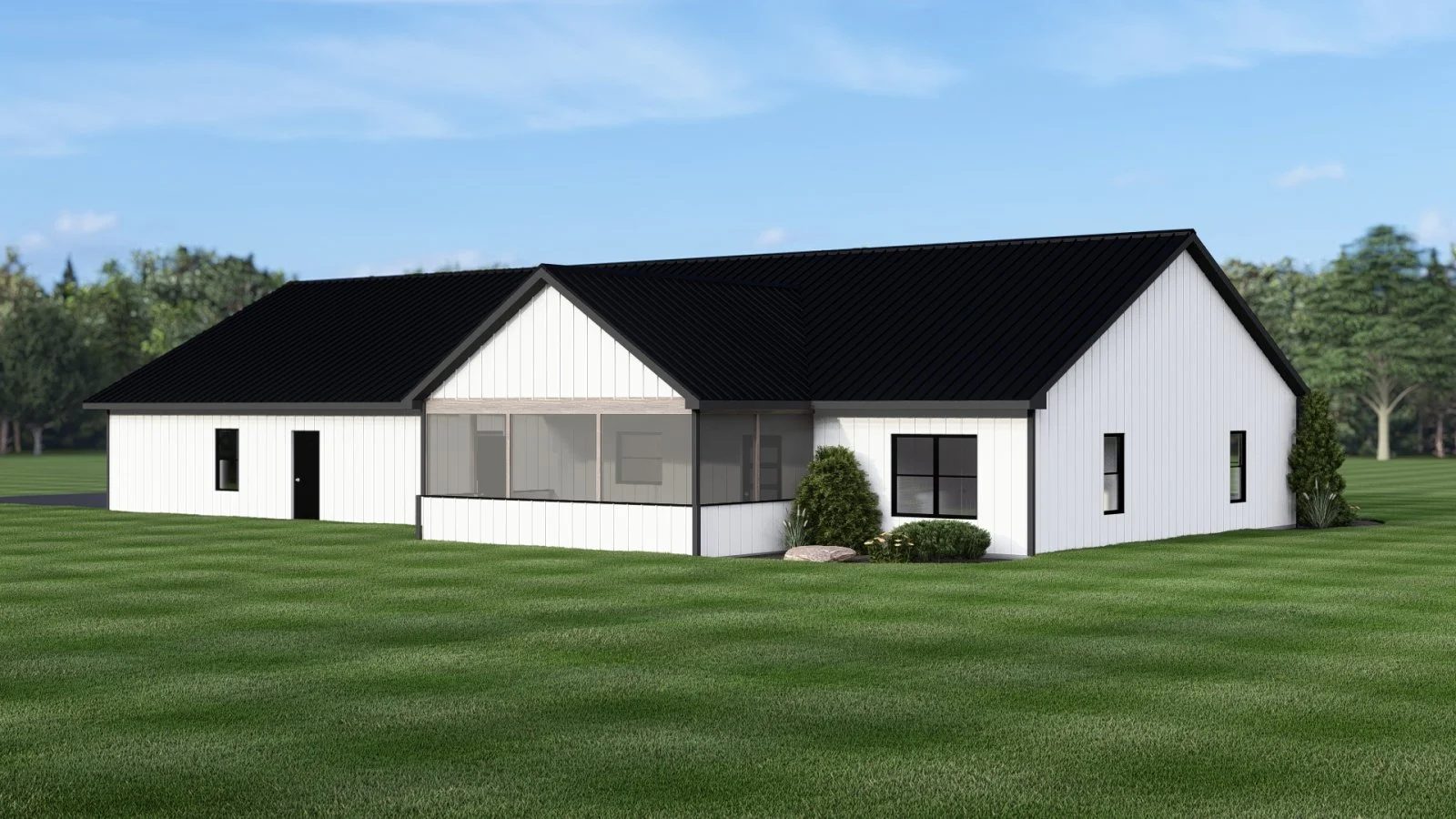 CHD-25132 Barndominium House Plan – Photo 3