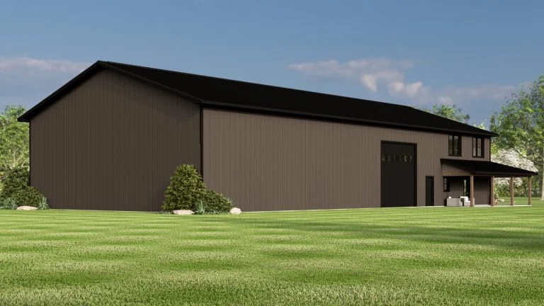 CHD-25136 Barndominium House Plan – Photo 2