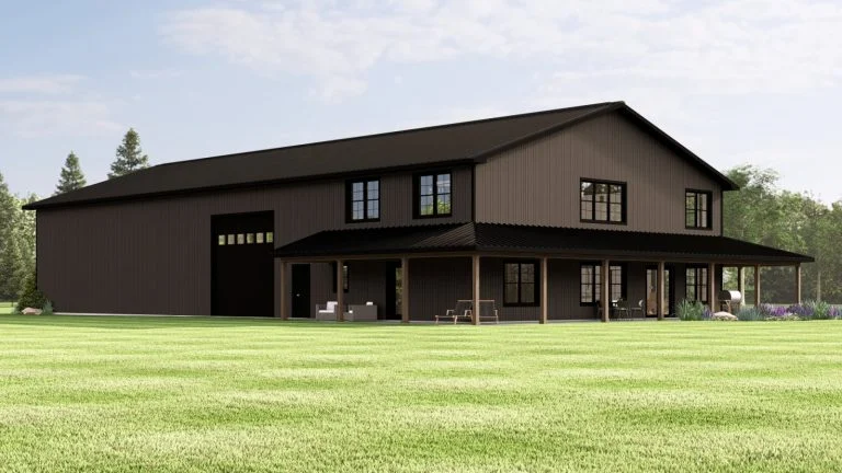 CHD-25136 Barndominium House Plan – Photo 3