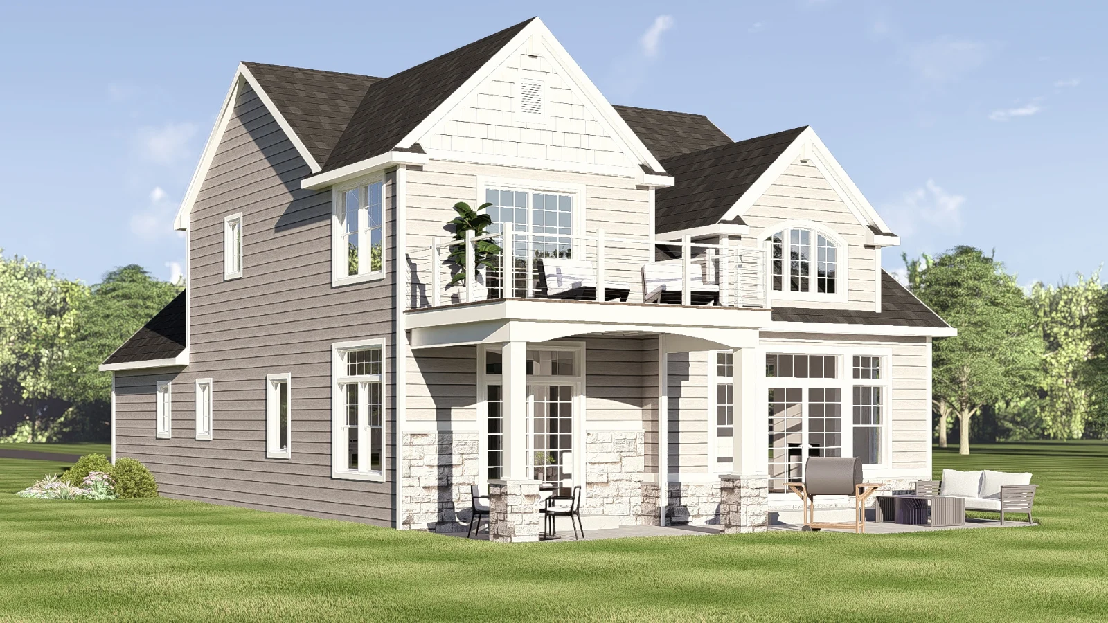 CHD-25139 Beach House Plan – Photo 1