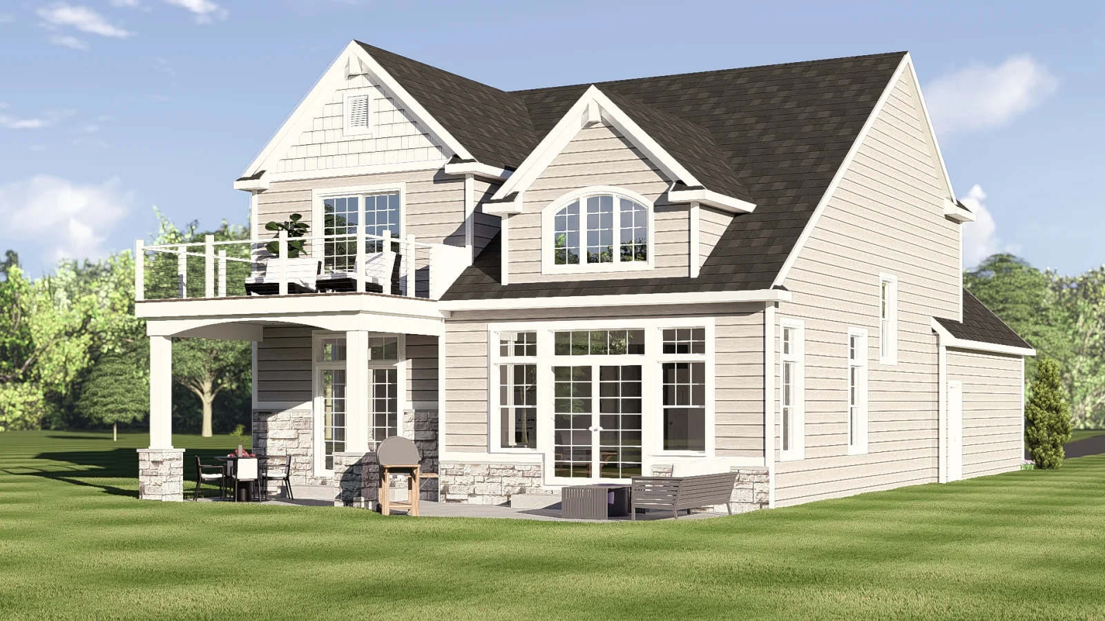 CHD-25139 Beach House Plan – Photo 2