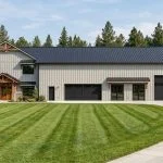CHD-25140 Barndominium House Plan – Front Elevation