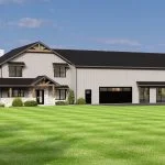 CHD-25140 Barndominium House Plan – Photo 1