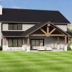 CHD-25140 Barndominium House Plan – Photo 2