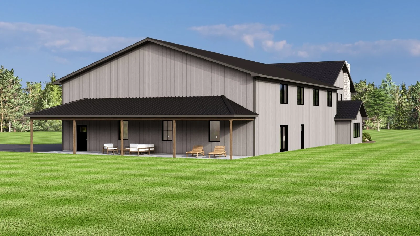 CHD-25140 Barndominium House Plan – Photo 3