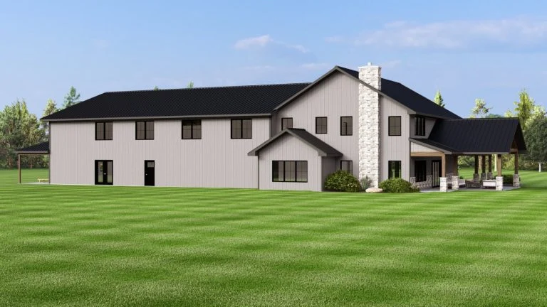 CHD-25140 Barndominium House Plan – Photo 4