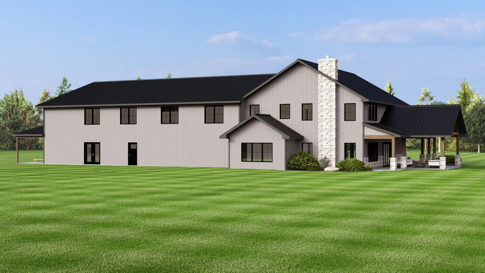 CHD-25140 Barndominium House Plan – Photo 4