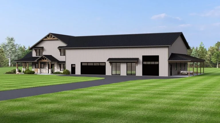CHD-25140 Barndominium House Plan – Photo 5
