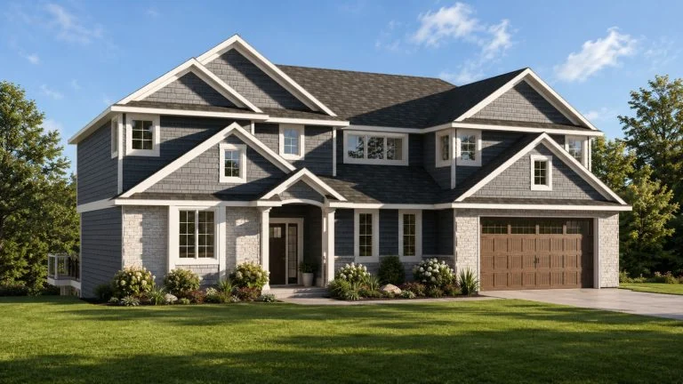 CHD-25146 Beach House Plan – Front Elevation