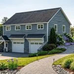 CHD-25151 Beach House Plan – Front Elevation