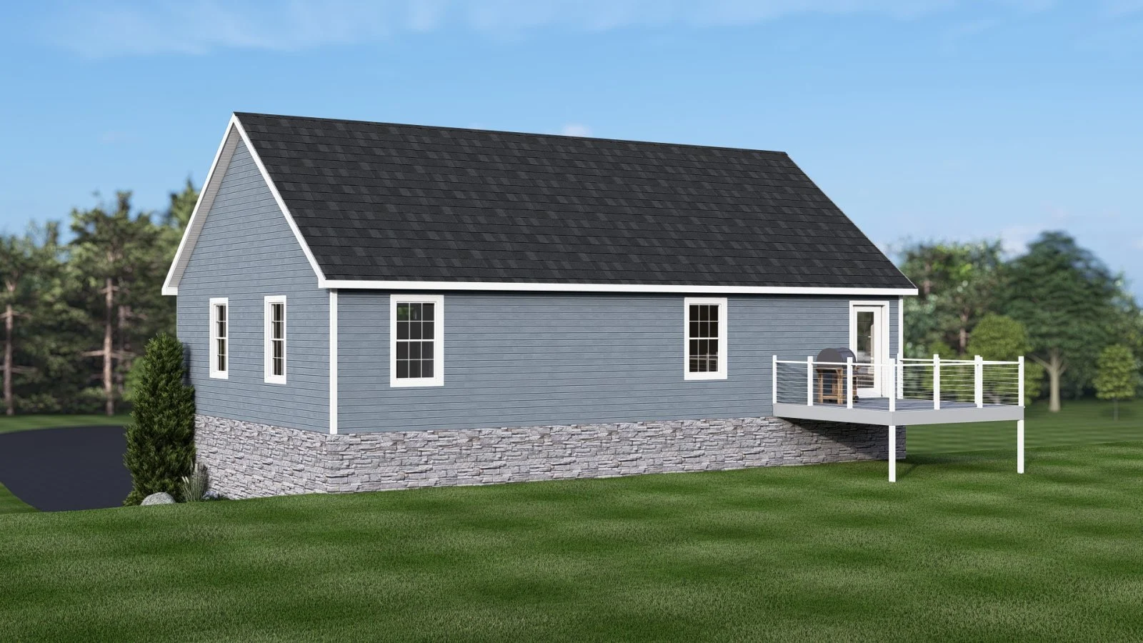 CHD-25151 Beach House Plan – Photo 2