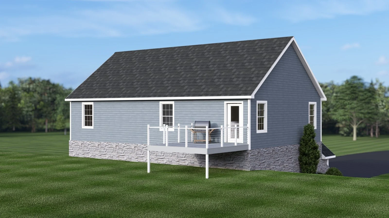 CHD-25151 Beach House Plan – Photo 4