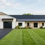 CHD-25155 Barndominium House Plan – Front Elevation
