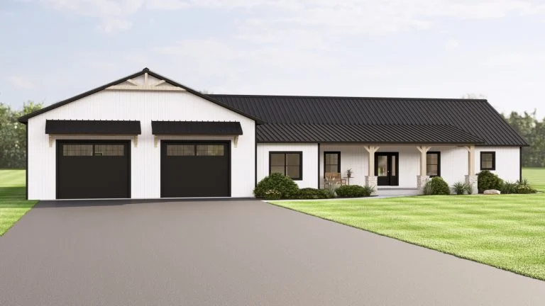 CHD-25155 Barndominium House Plan – Photo 10