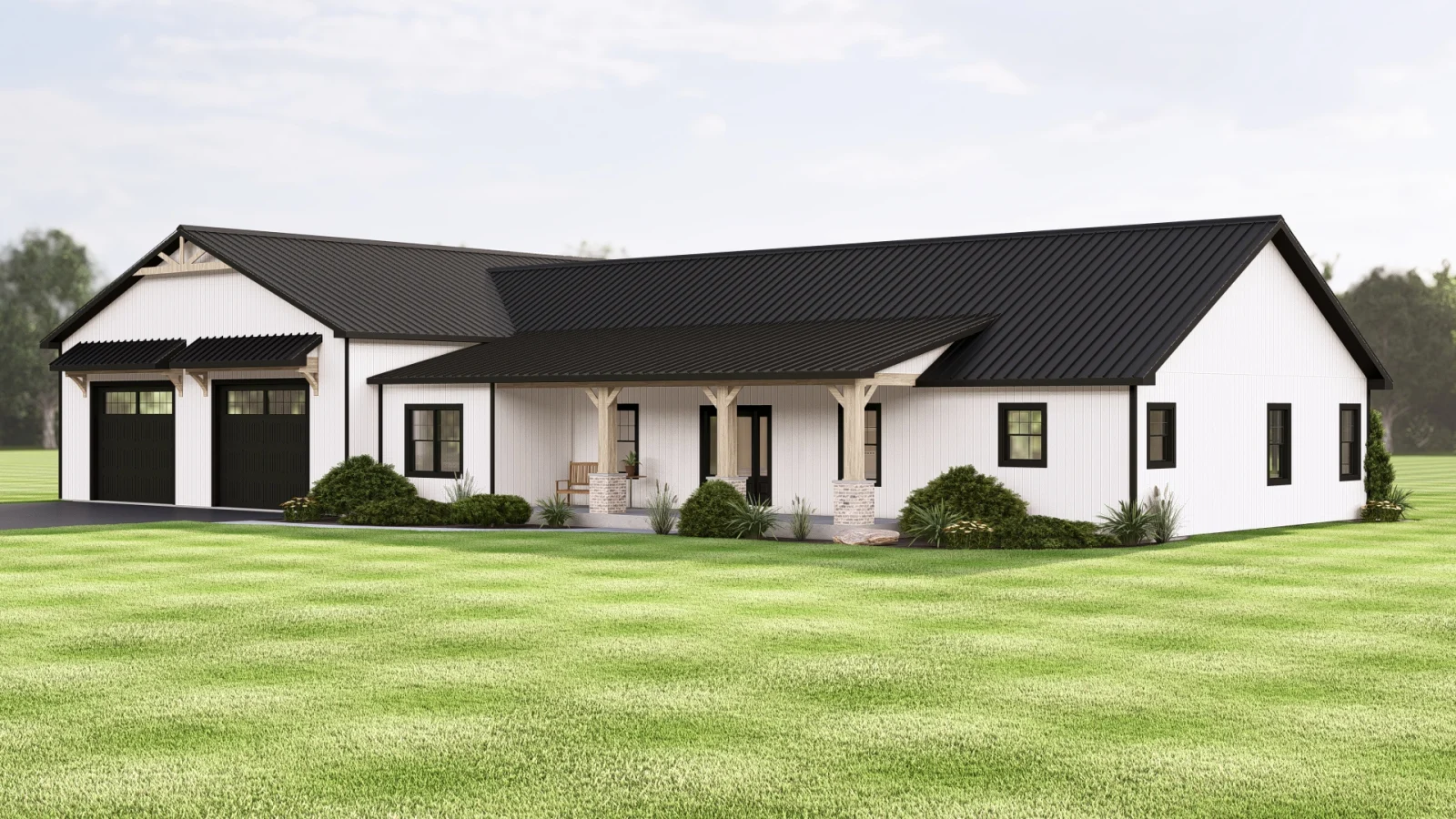 CHD-25155 Barndominium House Plan – Photo 13