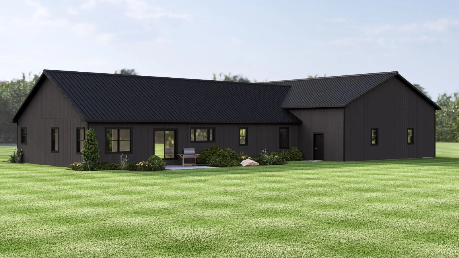 CHD-25155 Barndominium House Plan – Photo 2