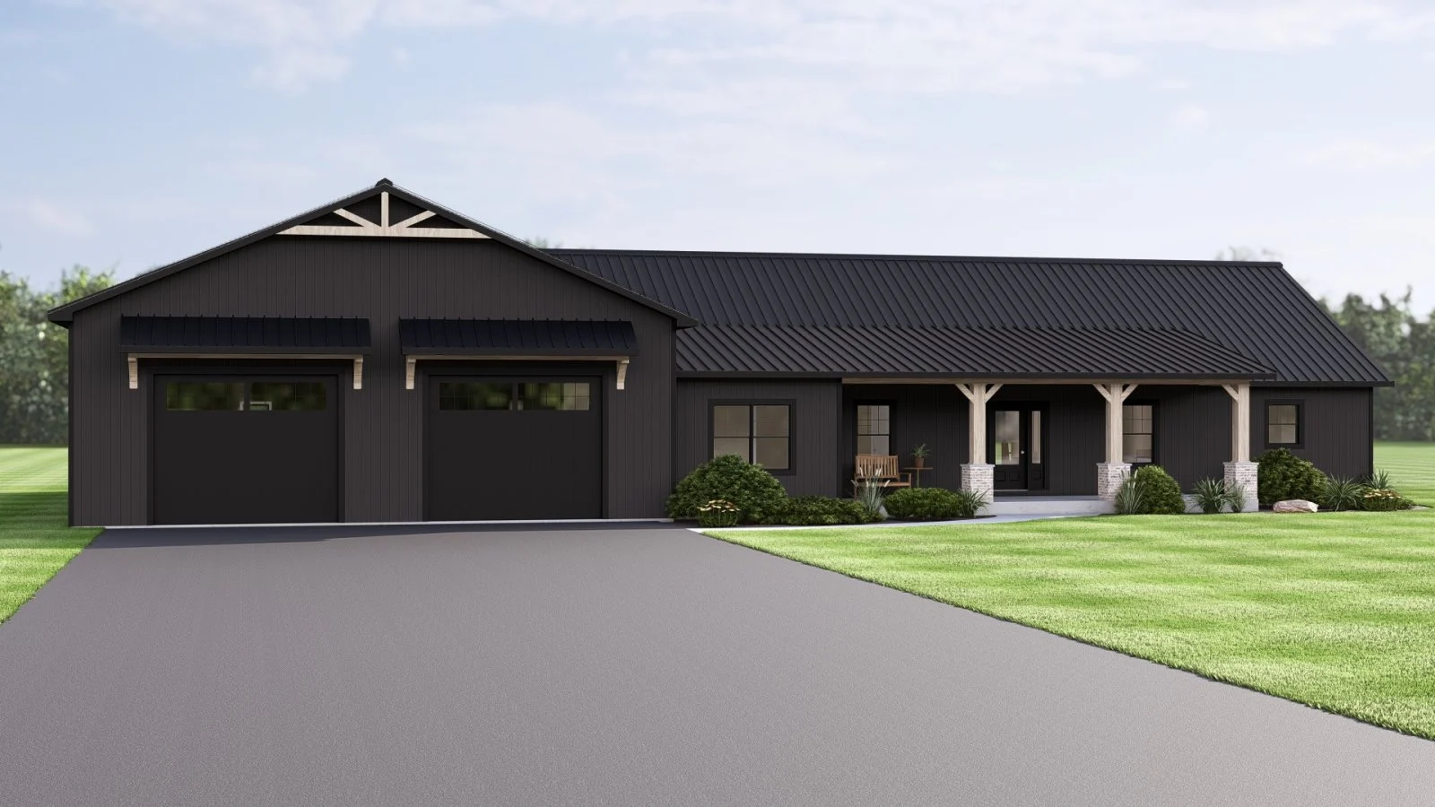 CHD-25155 Barndominium House Plan – Photo 5