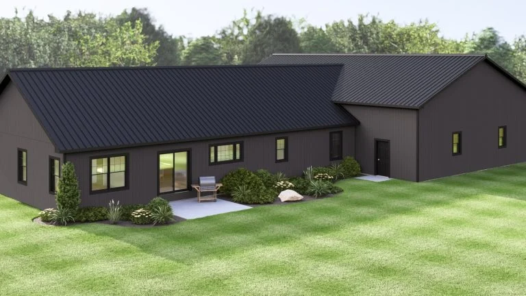 CHD-25155 Barndominium House Plan – Photo 6