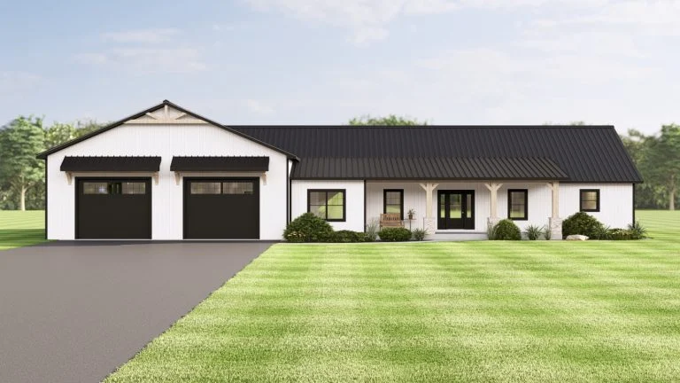 CHD-25155 Barndominium House Plan – Photo 8