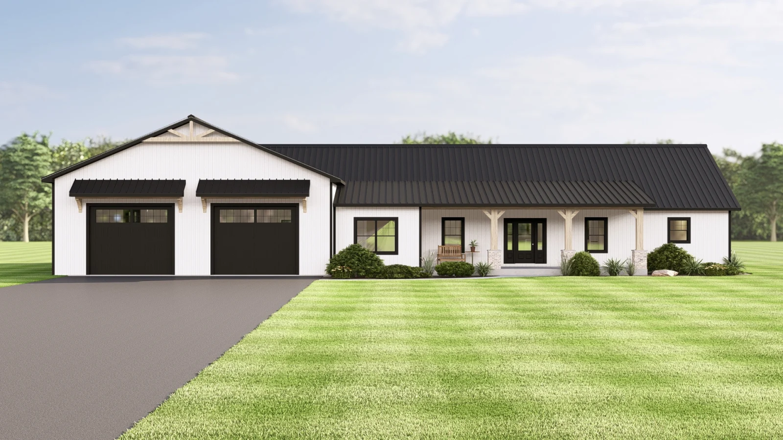 CHD-25155 Barndominium House Plan – Photo 8