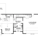 CHD-25170 Beach House Plan – First Floor Plan