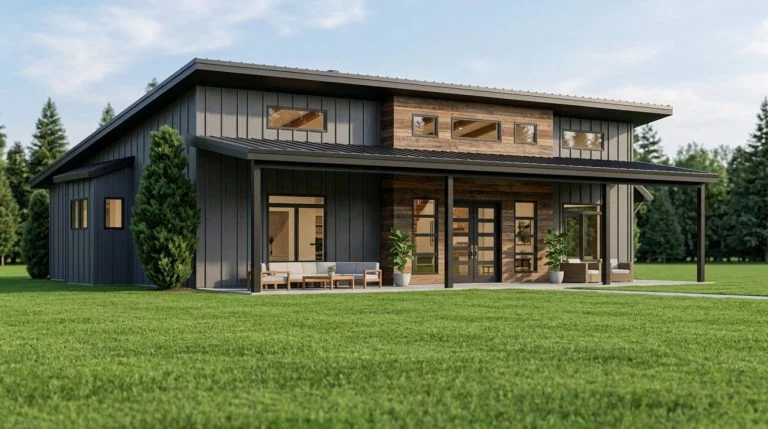 CHD-25178 Beach House Plan – Front Elevation