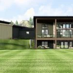 CHD-25181 Contemporary House Plan – Photo 2