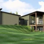 CHD-25181 Contemporary House Plan – Photo 3