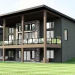 CHD-25181 Contemporary House Plan – Photo 4