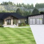 CHD-25181 Contemporary House Plan – Photo 5