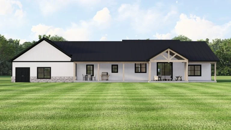 CHD-25190 Contemporary House Plan – Photo 2