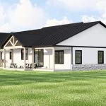 CHD-25190 Contemporary House Plan – Photo 4