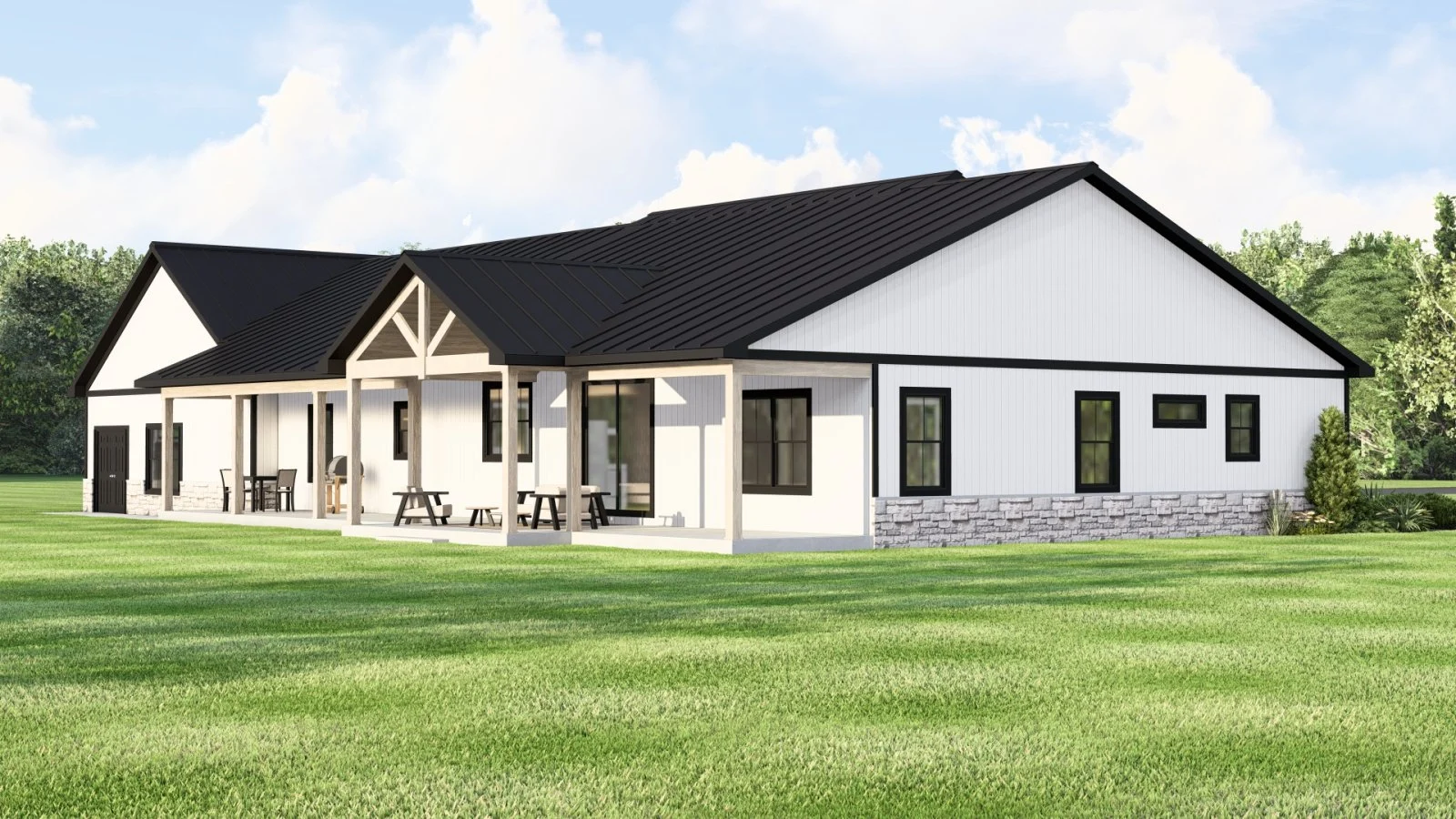 CHD-25190 Contemporary House Plan – Photo 4