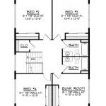 CHD-25191 Beach House Plan – Second Floor Plan