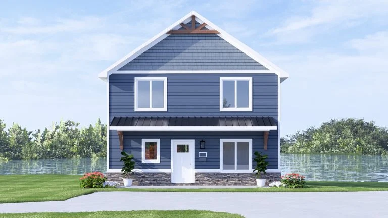 CHD-25191 Beach House Plan – Photo 1