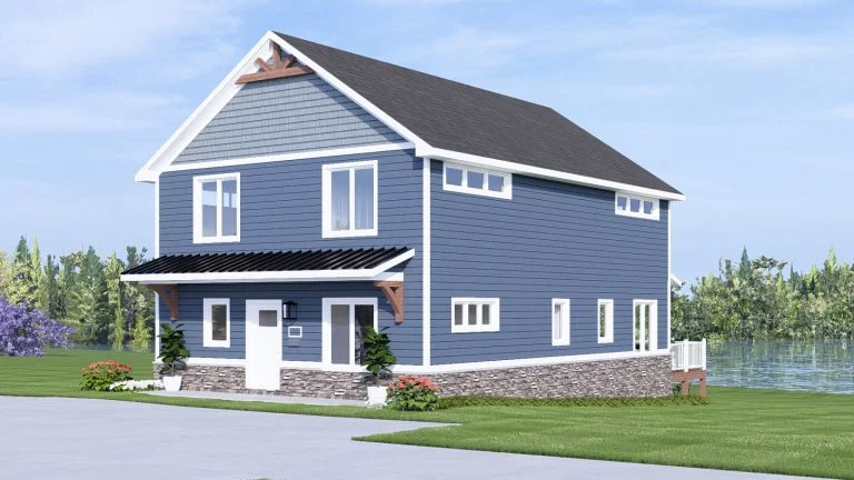CHD-25191 Beach House Plan – Photo 2