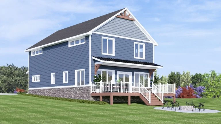 CHD-25191 Beach House Plan – Photo 3