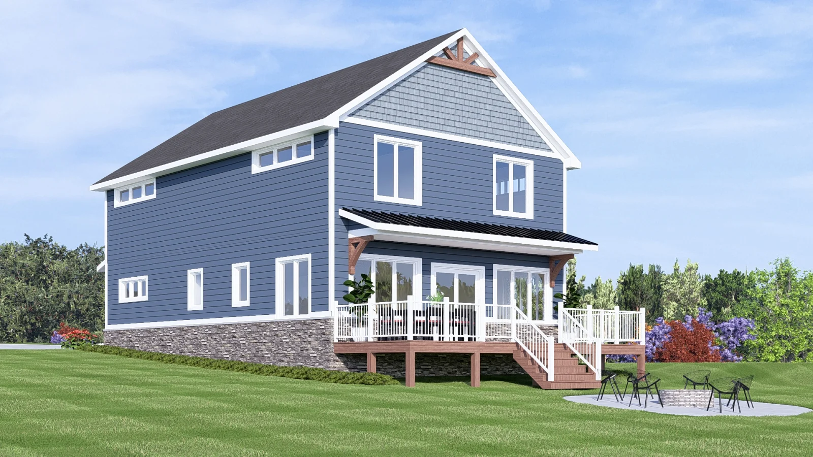 CHD-25191 Beach House Plan – Photo 3