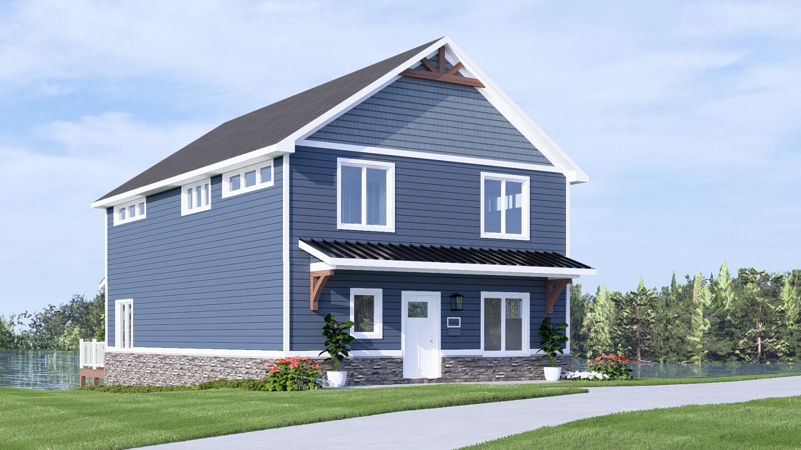 CHD-25191 Beach House Plan – Photo 7