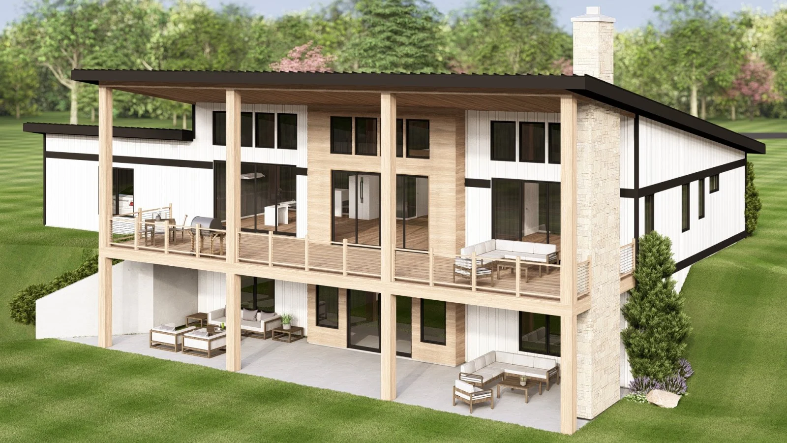 CHD-25192 Beach House Plan – Photo 6