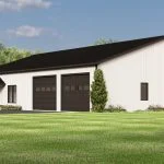 CHD-25195 Barndominium House Plan – Photo 1