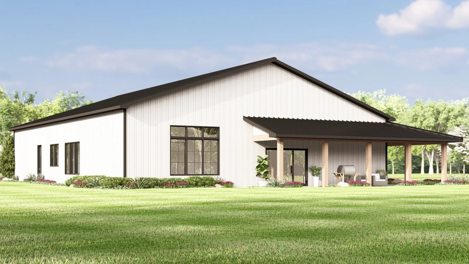 CHD-25195 Barndominium House Plan – Photo 3
