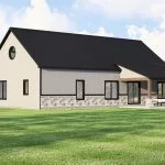 CHD-25196 Barndominium House Plan – Photo 2